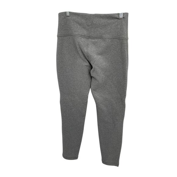 Lululemon Wunder Lounge Pant Fleece Lined Leggings Heathered Grey Size 6 - Picture 4 of 8
